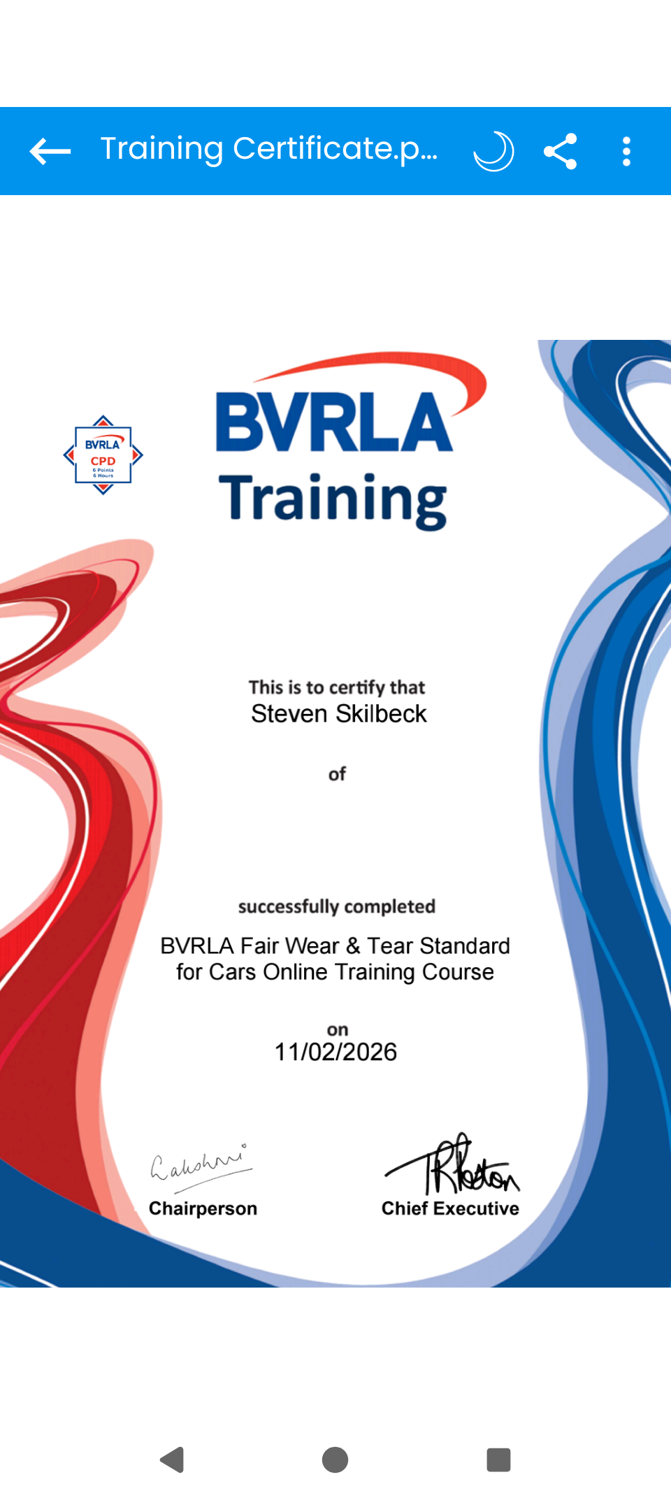 auto body workshop assessment